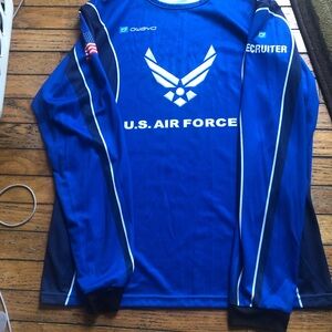 Owayo Blue Long Sleeve Tee